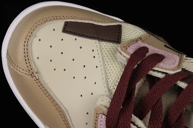 All categories Nk SB Dunk series Nk SB Dunk Low low-top skate shoes Nk Dunk Scrap stitching low-top skate shoes DH7450-100